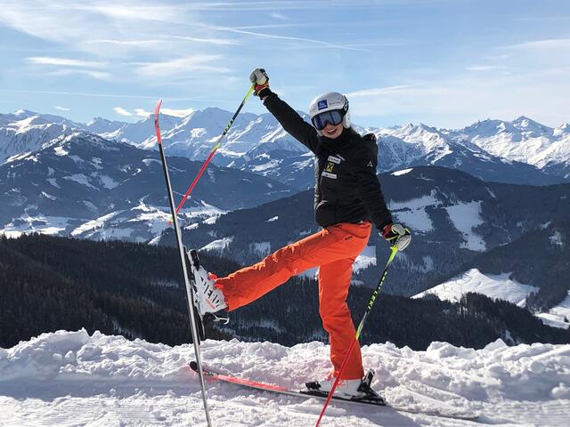 Viktoria Bürgler ist die Alpinhoffnung für den Pinzgau. | Foto: Bürgler