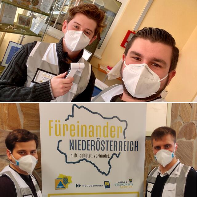 JVP hilft im ganzen Bezirk mit, damit Besuche in den Pflegeheimen möglich sind. | Foto: JVP