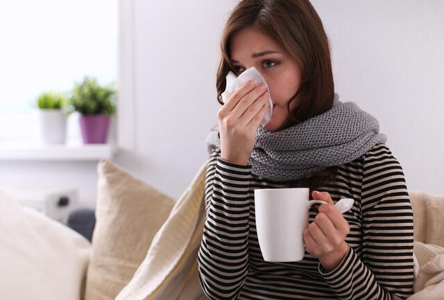 Die Influenza kann einen hart erwischen.