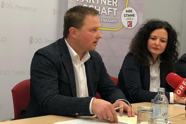 Franz Lumetsberger bei einem Pressegespräch im OÖ Presseclub. | Foto: ÖAAB