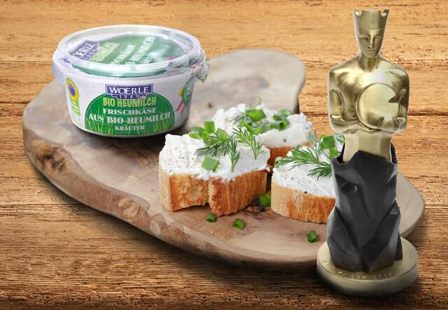 Der Bio Woerle Frischkäse gewinnt den AMA-Käsekaiser 2021. | Foto: Shutterstock