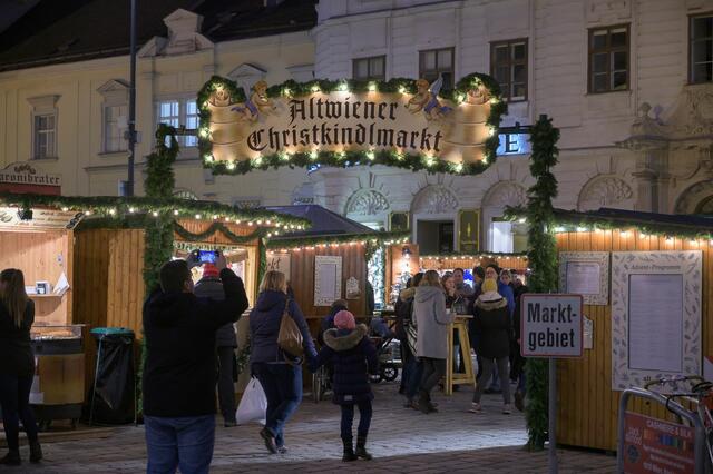 Beim Altwiener Christkindlmarkt bleibt alles auf Bereitschaft, bis dieser tatsächlich eröffnet werden kann. | Foto: René Brunhölzl