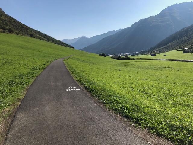 In den Gemeinden Galtür (im Bild) und Ischgl wurden die Radwegabschnitte bereits fertiggestellt. | Foto: Othmar Kolp