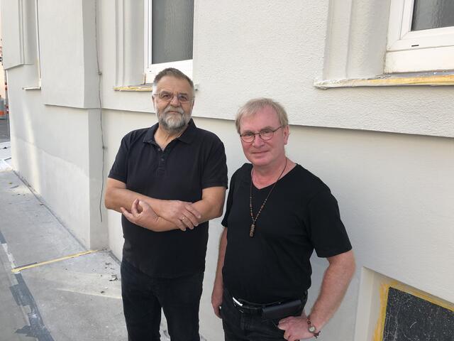Alfred Hofstadler (li.) von der Pfarre Pötzleinsdorf und Thomas Fiedler von der Plattform für Interreligiöse Begegnung | Foto: Netto