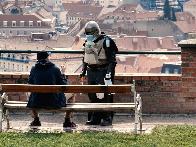 Hinter der lustigen Idee steckt eine ernste Absicht. | Foto: Nicolas Pleasure Galani