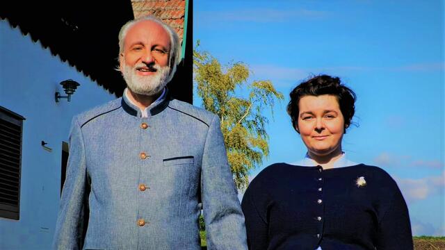 Katharina Winand und Andreas Ertl in Kalladorf