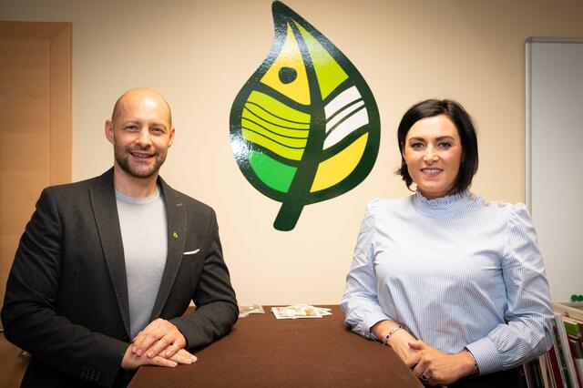Hannes Royer und Landwirtschaftsministerin Elisabeth Köstinger.