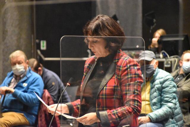 GR Birgit Obermüller forderte eine transparente Aufklärung der Causa und ortete eine mögliche Befangenheit der Bezirkshauptmannschaft Kufstein.  | Foto: Barbara Fluckinger