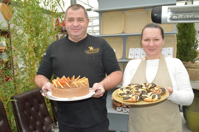 Edwin und Melinda Molnar sind Experten, wenn es um süße Verführungen geht: Torten, Kuchen, Kekse & Co.