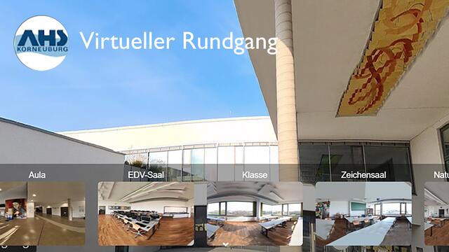 Auf der Schul-Homepages sind auch alle Infos zu finden. | Foto: AHS Korneuburg