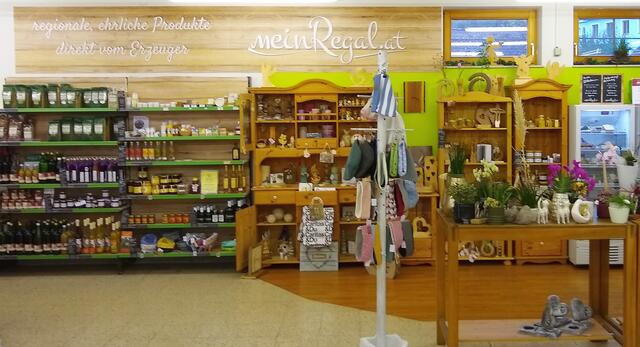 Präsentation der regionalen Produkte im Nah&amp;Frisch Geschäft in 3653 Weiten