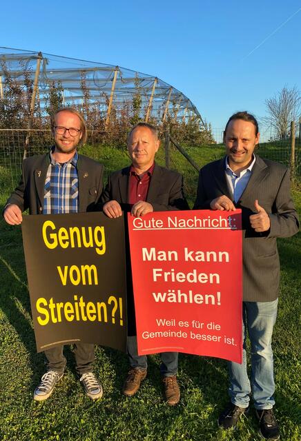 Der ehemalige Gemeindekassier Klaus Konrad (M.) stellte sich für die Wahlwiederholung für die SPÖ als "Volksbürgermeister" zur Wahl und schaffte es ihr Mandat zu halten. | Foto: SPÖ Ilz