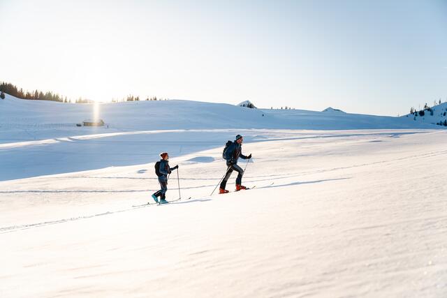 Das schöne Gelände auf der Postalm bietet viel Platz. | Foto: www.postalm.ski