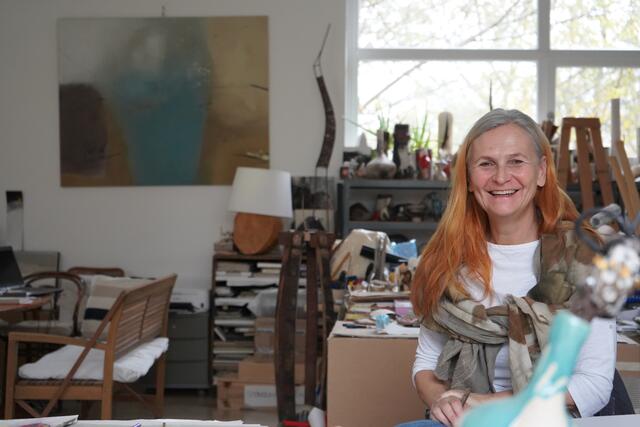"private viewing" gegen Voranmeldung bei Marina im Atelier,
 | Foto: Andrea Glatzer