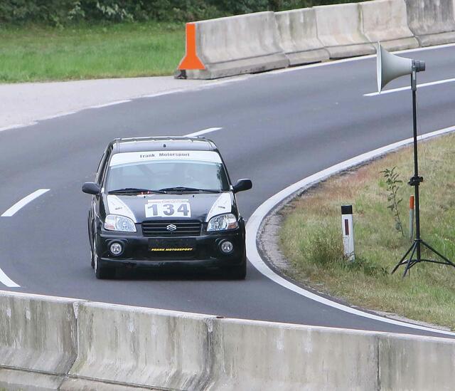 Bergrennen St. Agatha - Mit über 200 km/h war Tanja Floss in Spielberg unterwegs.