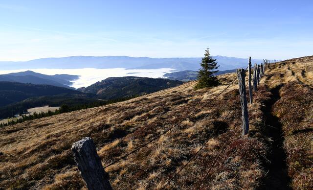 Blick zurück Richtung Kärnten