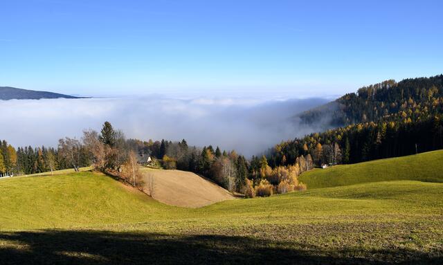 ein kleiner Zwischenstop in Trahütten für ein  Foto