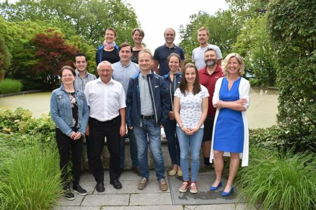vorne mitte:  Referatsleiter Thomas Wallner und sein Team | Foto: BWSB