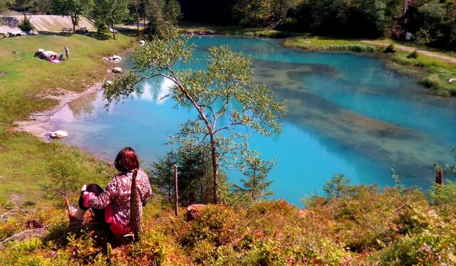 Der Blausee im Obersulzbachtal gehört zu den schönsten Orten im gesamten Bundesland. | Foto: Karin Eckkramer