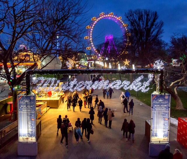 Heuer wird es keinen Wintermarkt am Riesenradplatz geben. Für den Veranstalter, die Prater GmbH, gehen Gesundheit und Sicherheit vor.