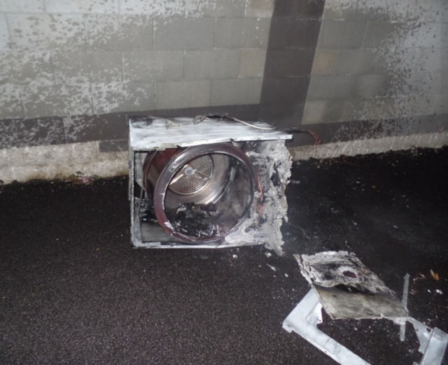 Eine Wäschetrockner verursachte in Bad Sauerbrunn einen Feuerwehreinsatz | Foto: FF Bad Sauerbrunn