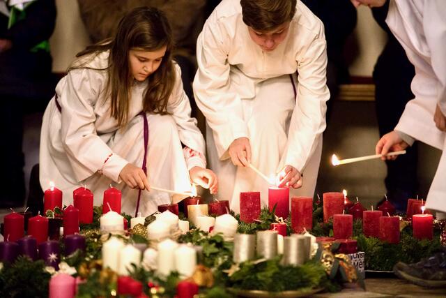 Heilige Messe mit Adventkranzsegnung aus der Stadtpfarrkirche Hartberg am Sonntag, 29, November, 10 Uhr auf www.meinbezirk.at | Foto: Gerti Toth