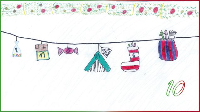 Stefanies Adventkalender hat Süßes und Praktisches versteckt.