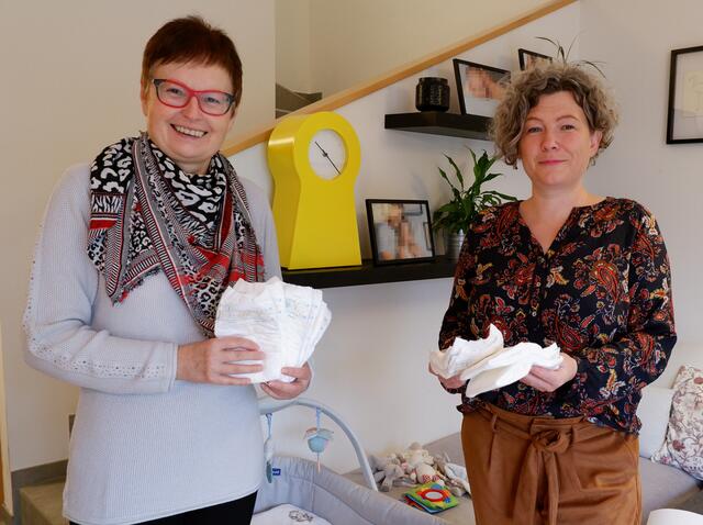 Die Stadträtinnen Anneliese Angerer und Viktoria Frühwirth. Foto wurde vor dem Lockdown aufgenommen. | Foto: SPÖ Perg