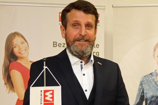 Der einstimmig wiedergewählte WK-Bezirksstellenobmann Gerhard Oswald | Foto: WKO/Emhofer