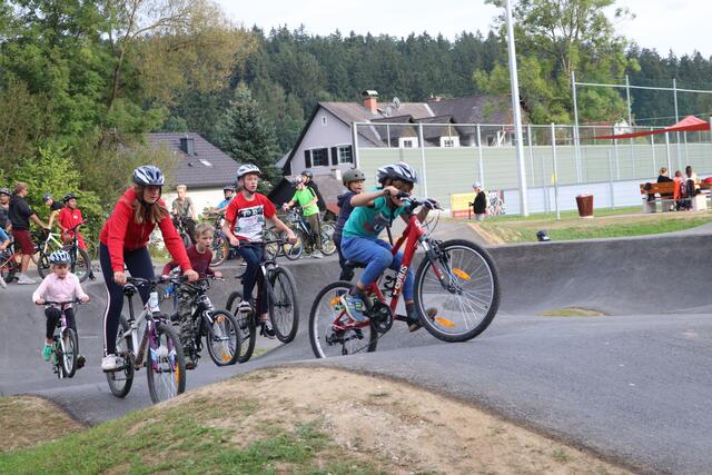 Der Ligister Pump Track ist unglaublich beliebt, rund 370.000 Runden wurden schon gefahren.
