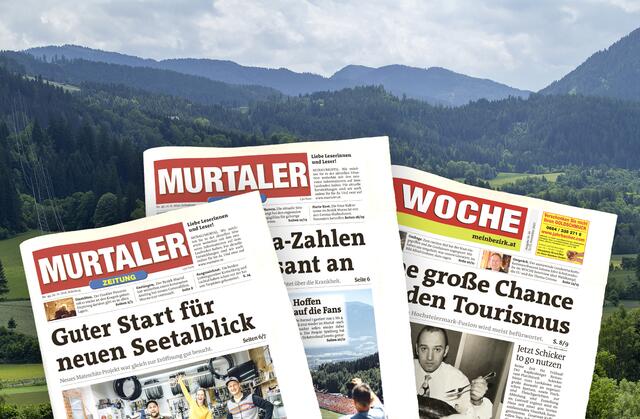 Die Murtaler Zeitung wird zu einem neuen Gratismedium der RMA weiterentwickelt.