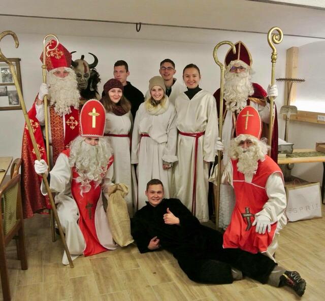 Die Mitglieder der Landjugend Preding-Zwaring-Pöls haben sich für den diesjährigen Nikolaustag etwas Besonderes einfallen lassen.  | Foto: LJ 