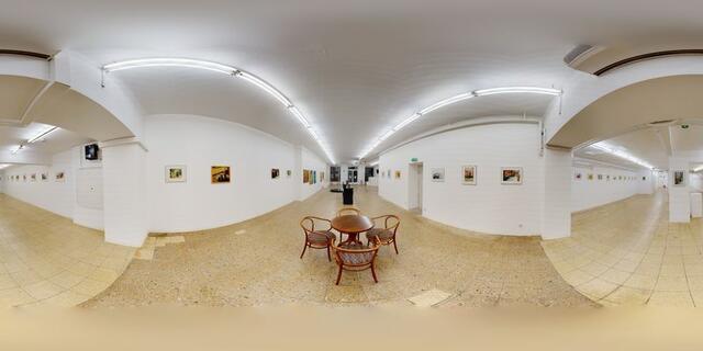 Ansicht der Galerie von innen.