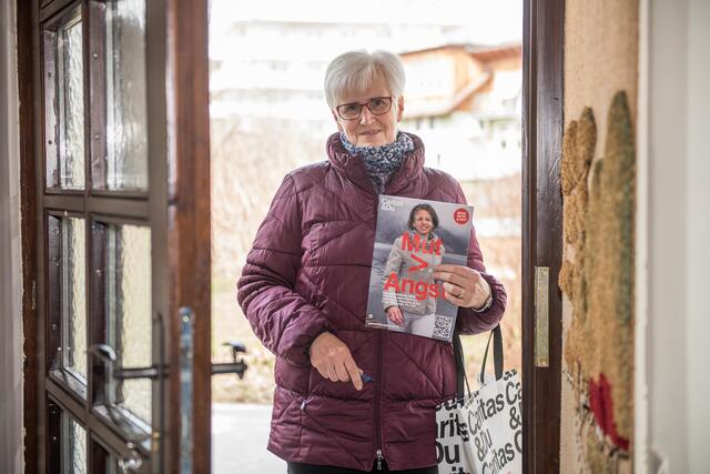 Sich aufmachen, um Gutes zu tun: Angela Kamper steht stellvertretend für viele Steirerinnen und Steirer. | Foto: Jürgen Fuchs