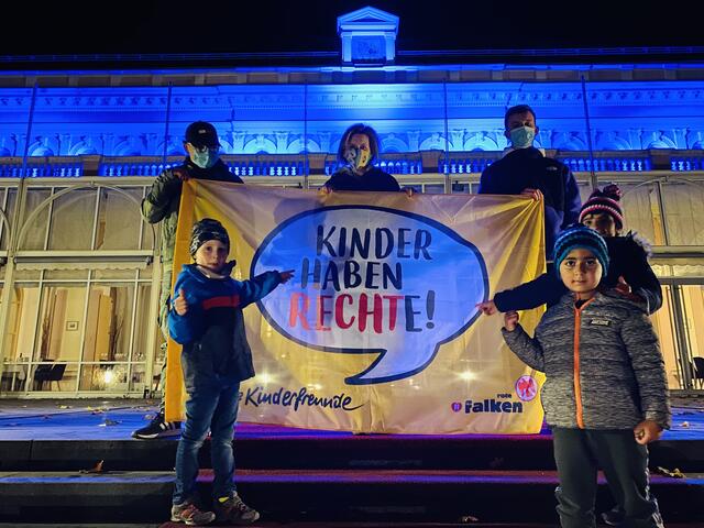 Ischl setzte ein Zeichen für Kinderrechte.
