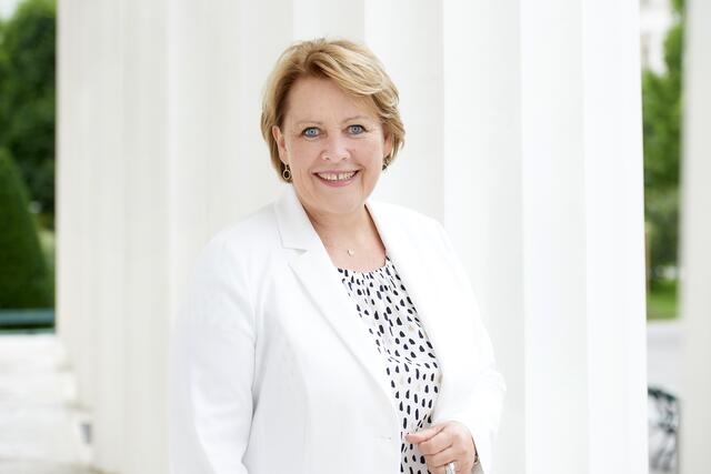 Gertraud Salzmann, Abgeordnete zum Nationalrat, freut sich über die Einführung des Ethikunterrichts. | Foto: Sabine Klimpt