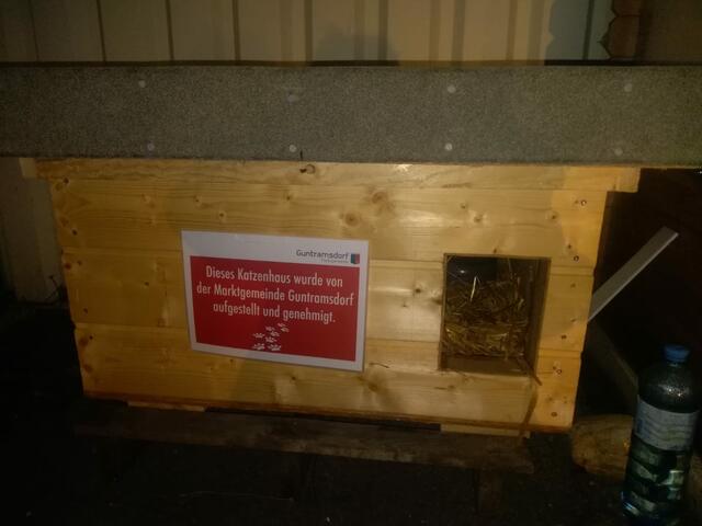 Diese Hütte war, nur zwei Tage nach dem sie aufgestellt wurde, bereits wieder verschwunden.
