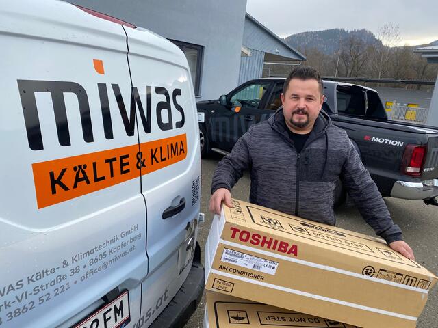 Onlinehandel als Unterstützung: Michael Wasserrab (Miwas) setzt auf die Kombination Onlinehandel und Verkaufsabteilung.