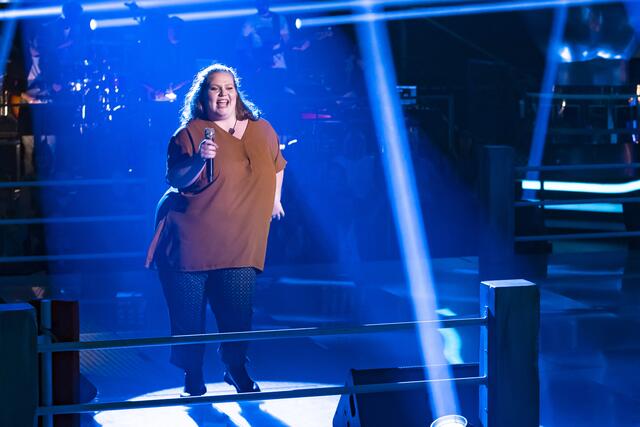 Im "Battle" performte Natalie den Hit "Rain on me" und ist weiter gekommen. Als nächste Hürde erwartet sie das "Sing-off".