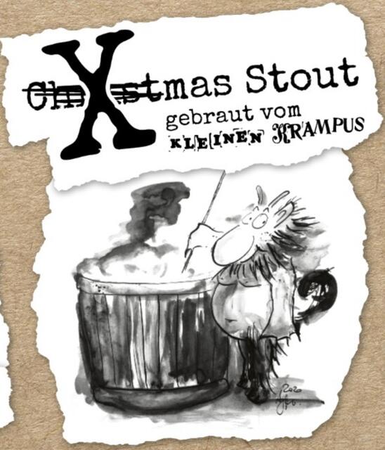 Das Christmas Scout wurde in Zusammenarbeit mit der Privatbrauerei "Max und Malz" und Timo Weisheidinger, dem Sommelier des Restaurants Lukas in Schärding, herausgebracht.  | Foto: Der kleine Krampus