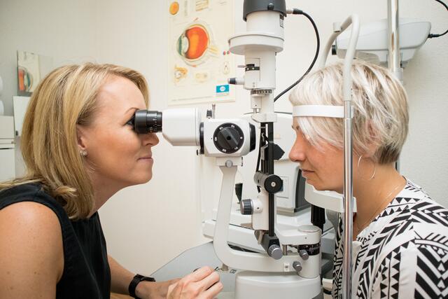 Ein genauer Sehtest ist Basis für eine gute Brille.