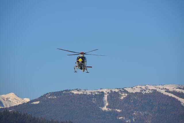 Die Bergrettung forderte nach dem eingegangenen Notruf den Hubschrauber des Bundesministeriums für Inneres an.  | Foto: BBL (Symbolfoto)