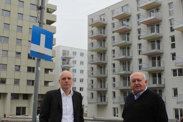 Für David Maier und Ernst Paleta läuft die momentane Entwicklung des Bezirks in eine "Sackgasse". | Foto: Pro 23