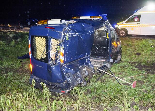 Bei dem Kastenwagenfahrer wurde ein Alkoholgehalt von 1,64 Promille gemessen.