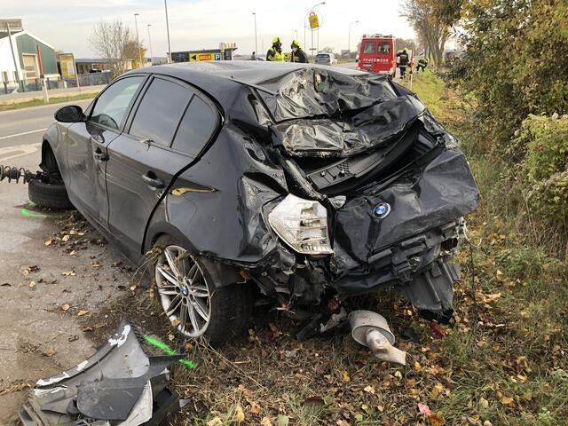 Auf der LB17 kam es zu einem Unfall.