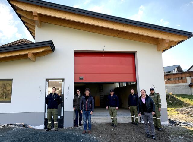 Der Zubau des Rüsthauses der Freiwilligen Feuerwehr Egg