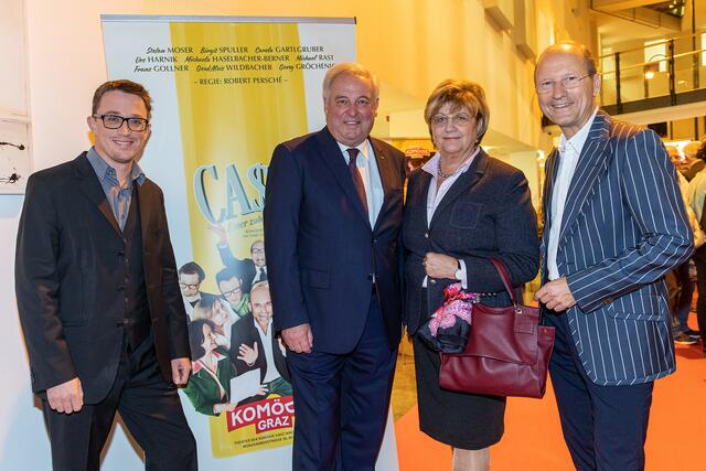 Stammgäste: H. u. M. Schützenhöfer mit Moser u. Harnik | Foto: Foto Aldrian
