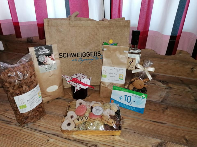 Die Schweiggers-Weihnachtstasche