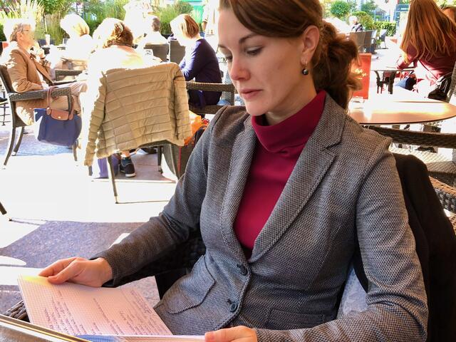 Lisa Schmidthuber war zuerst an der JKU und forscht seit Sommer an der Wirtschaftsuniversität Wien. | Foto: BRS/Diabl