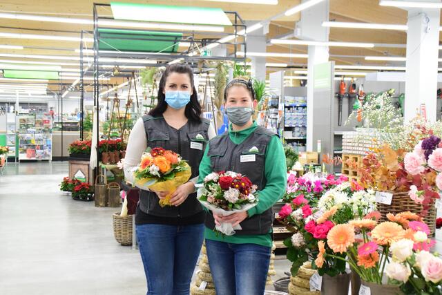 Tanja Großler und Sophie Koller haben den grünen Daumen.